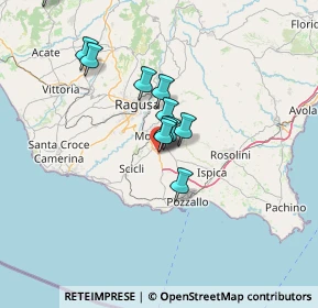 Mappa SP 74, 97015 Modica RG (17.07231)