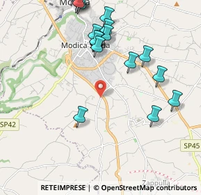 Mappa SP 74, 97015 Modica RG (2.877)