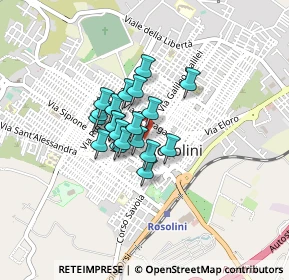 Mappa Rosolini, 96019 Rosolini SR, Italia (0.289)