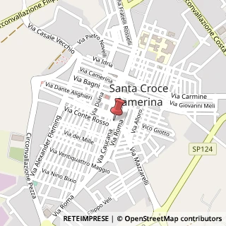 Mappa Via Caucana, 55/a, 97017 Santa Croce Camerina, Ragusa (Sicilia)