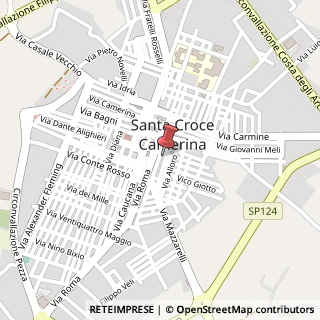 Mappa Via Patriarca San Giuseppe, 19, 97017 Santa Croce Camerina, Ragusa (Sicilia)