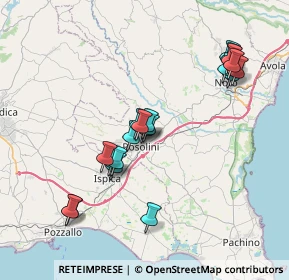 Mappa Via Barbieri Granati Nuovi, 96019 Rosolini SR, Italia (7.9605)