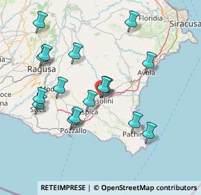 Mappa Via Grazia Deledda, 96019 Rosolini SR, Italia (17.29625)