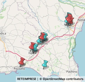 Mappa Via Grazia Deledda, 96019 Rosolini SR, Italia (8.027)