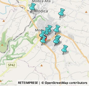 Mappa Via Vanella ang, 97015 Modica RG, Italia (1.33364)