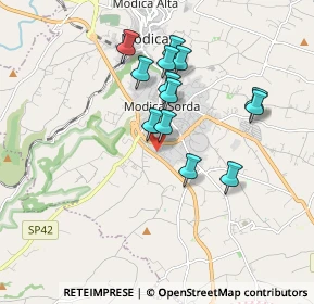 Mappa Via Vanella ang, 97015 Modica RG, Italia (1.77692)