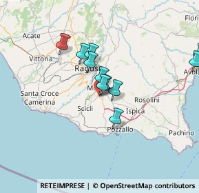 Mappa Via Vanella ang, 97015 Modica RG, Italia (16.18167)