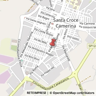 Mappa Via Caucana, 80, 97017 Santa Croce Camerina, Ragusa (Sicilia)