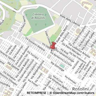 Mappa Via Giulio Cesare, 47, 96019 Rosolini SR, Italia, 96019 Rosolini, Siracusa (Sicilia)