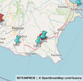 Mappa Via la Ciura Barbarino, 96019 Rosolini SR, Italia (34.71818)