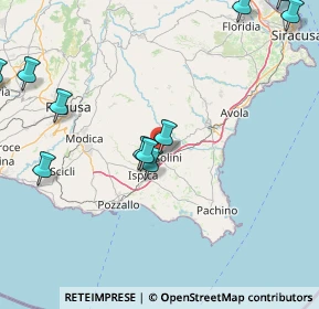 Mappa Via la Ciura Barbarino, 96019 Rosolini SR, Italia (24.96417)