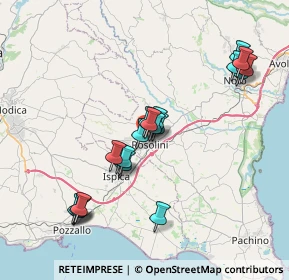 Mappa Via Risorgimento, 96019 Rosolini SR, Italia (7.9565)