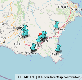 Mappa Via Giorgio Cicciarella, 96019 Rosolini SR, Italia (11.70133)