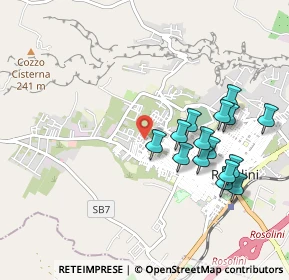 Mappa Via Giorgio Cicciarella, 96019 Rosolini SR, Italia (1.09933)