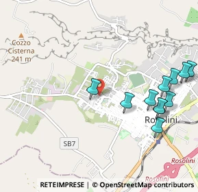 Mappa Via Giorgio Cicciarella, 96019 Rosolini SR, Italia (1.33545)