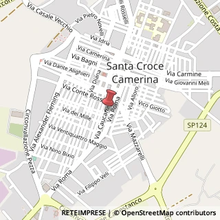 Mappa Via Caucana, 75, 97017 Santa Croce Camerina, Ragusa (Sicilia)