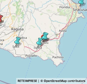 Mappa Via Scicli, 96019 Rosolini SR, Italia (34.96455)