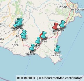 Mappa Via Scicli, 96019 Rosolini SR, Italia (15.49176)