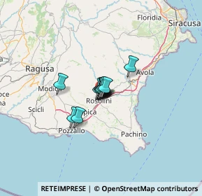 Mappa Via Antonio de Curtis, 96019 Rosolini SR, Italia (5.4975)