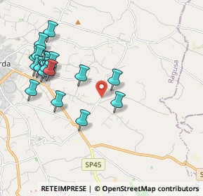 Mappa Via Comunale Finocchiaria Ciancia, 97015 Modica RG, Italia (2.516)