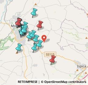 Mappa Via Comunale Finocchiaria Ciancia, 97015 Modica RG, Italia (4.458)