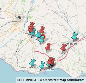 Mappa Via Comunale Finocchiaria Ciancia, 97015 Modica RG, Italia (8.4215)