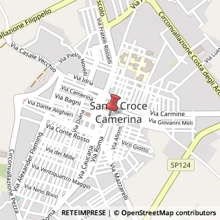 Mappa Via Roma, 7, 97017 Santa Croce Camerina, Ragusa (Sicilia)