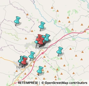 Mappa Via Ambrosoli, 96019 Rosolini SR, Italia (3.651)