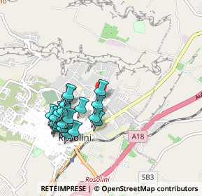 Mappa Via Ambrosoli, 96019 Rosolini SR, Italia (0.996)