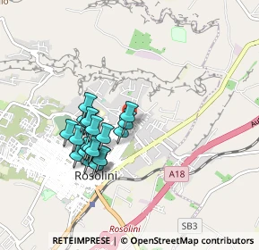 Mappa Via Ambrosoli, 96019 Rosolini SR, Italia (0.8565)