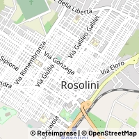 Mapa Rosolini