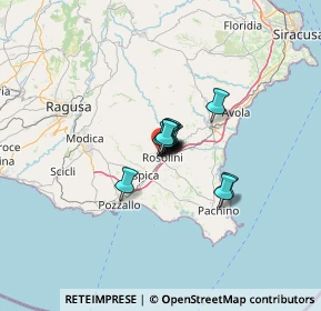 Mappa Via Turriaco, 96019 Rosolini SR, Italia (5.51)