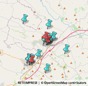 Mappa Via Brasile, 96019 Rosolini SR, Italia (3.078)