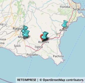 Mappa Via Brasile, 96019 Rosolini SR, Italia (9.9725)