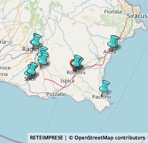 Mappa Via Brasile, 96019 Rosolini SR, Italia (15.60357)
