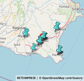 Mappa Via Perù, 96019 Rosolini SR, Italia (9.9925)