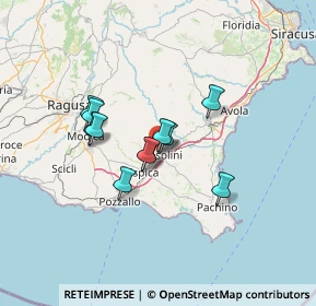 Mappa Via Brasile, 96019 Rosolini SR, Italia (11.00455)
