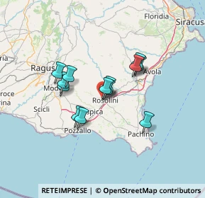 Mappa Via Perù, 96019 Rosolini SR, Italia (11.35615)