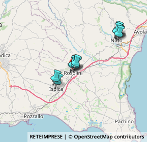 Mappa Via Sacro Cuore, 96019 Rosolini SR, Italia (7.53167)