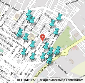 Mappa Via Arimondi, 96019 Rosolini SR, Italia (0.262)
