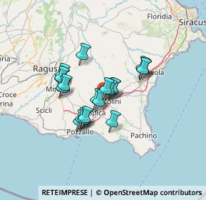 Mappa Via Sant'Alessandra Ronco XIX, 96019 Rosolini SR, Italia (10.717)