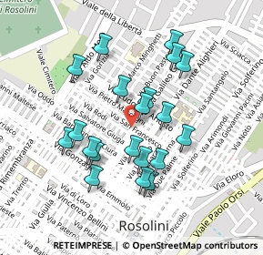 Mappa Via Rodi, 96019 Rosolini SR, Italia (0.2335)