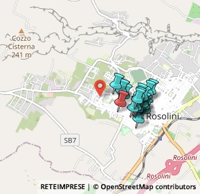 Mappa Viale Errante Rosario, 96019 Rosolini SR, Italia (0.805)