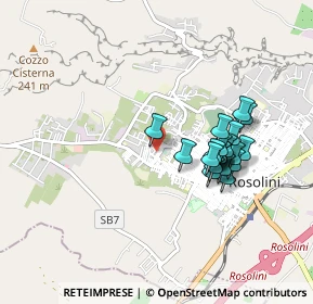 Mappa Viale Errante Rosario, 96019 Rosolini SR, Italia (0.8925)
