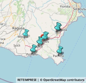 Mappa Via Bellini, 96019 Rosolini SR, Italia (10.87667)