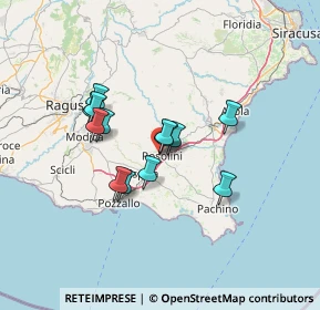 Mappa Via Bellini, 96019 Rosolini SR, Italia (11.70923)