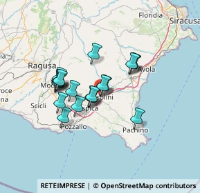 Mappa Via Magenta, 96019 Rosolini SR, Italia (11.859)