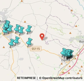 Mappa Contrada Calicantone Scalepiane, 97015 Modica RG, Italia (6.4485)