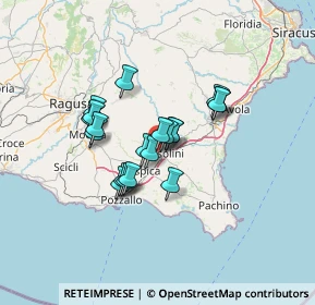 Mappa Via Gioacchino Murat, 96019 Rosolini SR, Italia (10.758)