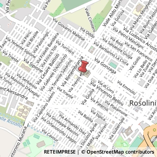Mappa Via Bellini, 141, 96019 Rosolini, Siracusa (Sicilia)